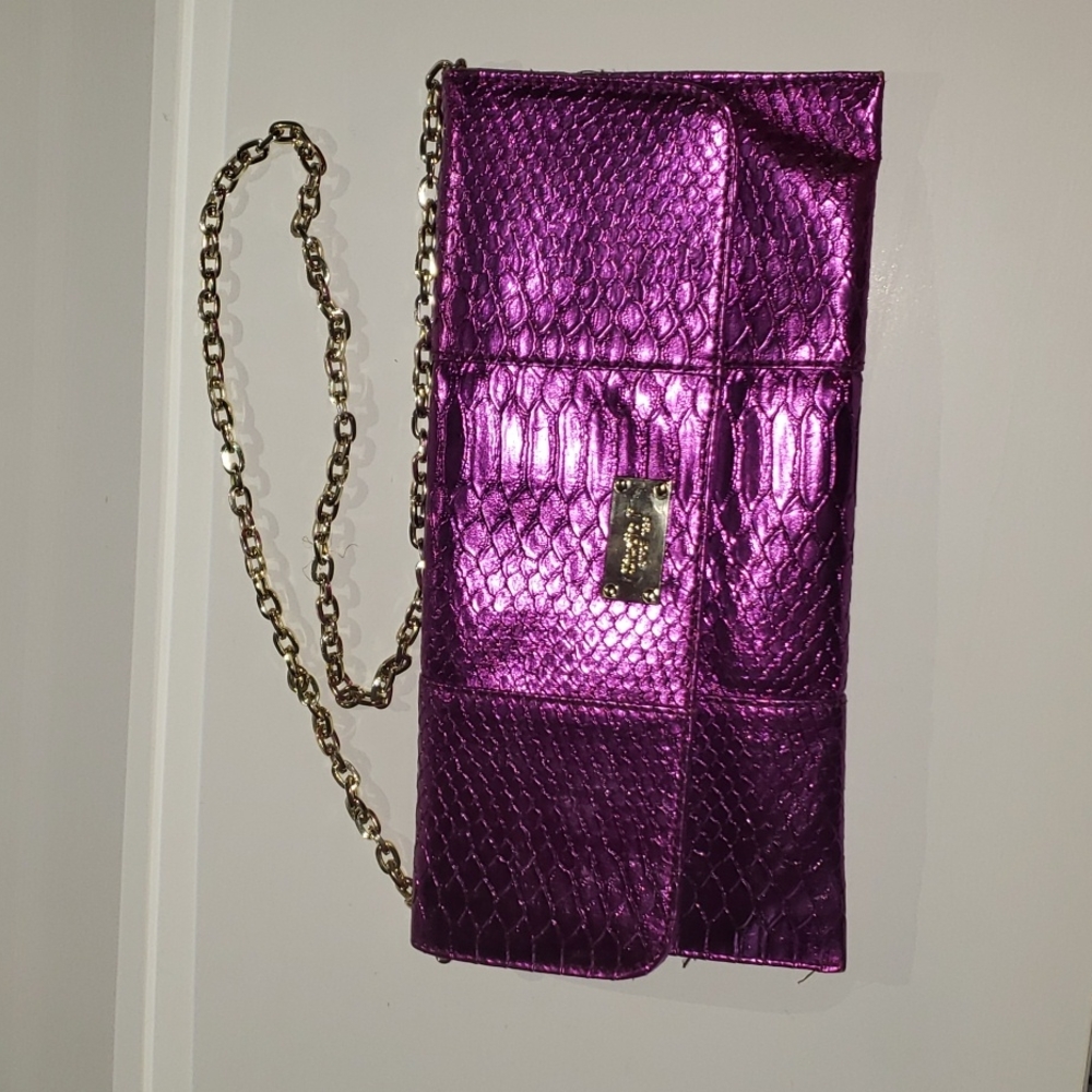 Metallic Purple Studio F Purse